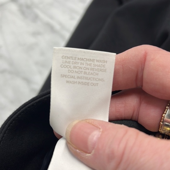 SOLD Boden Tuxedo Stripe Ankle Zip Trousers Size 4Tall - Picture 4 of 11